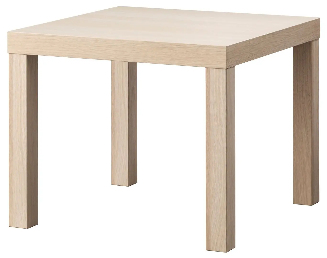 Masa pentru reviste Ikea Lack 55x55 (Aspect stejar antichizat)