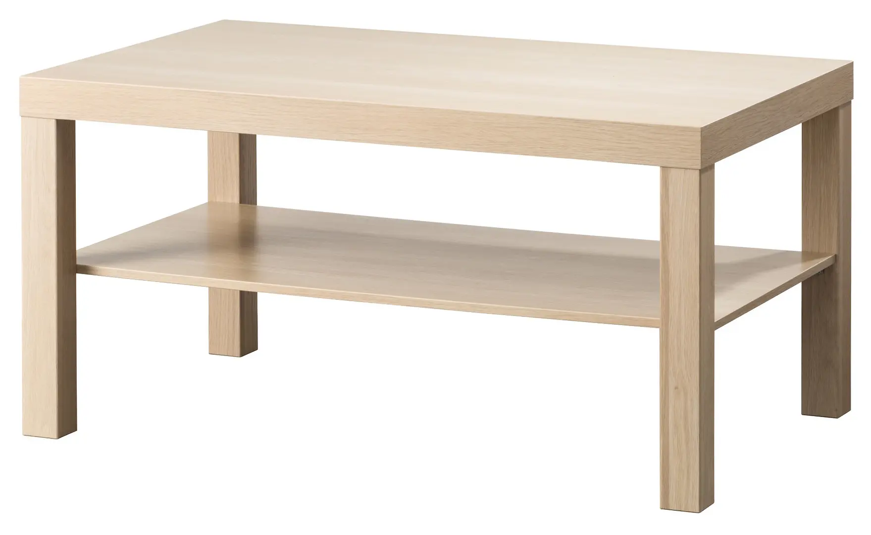 Журнальный столик Ikea Lack 90x55 (Под Беленый Дуб)