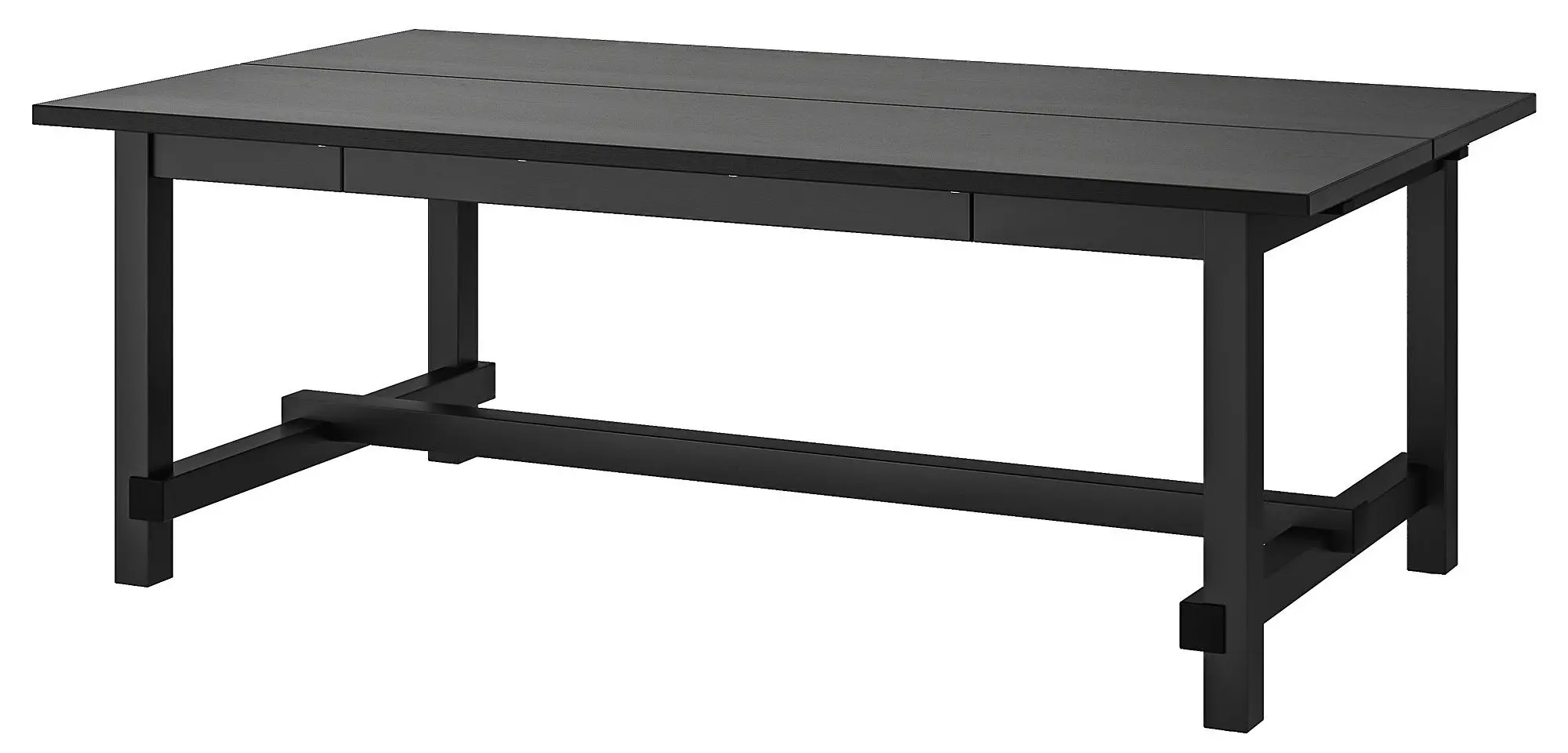 Masa extensibila Ikea Nordviken 210/289x105cm (Negru)