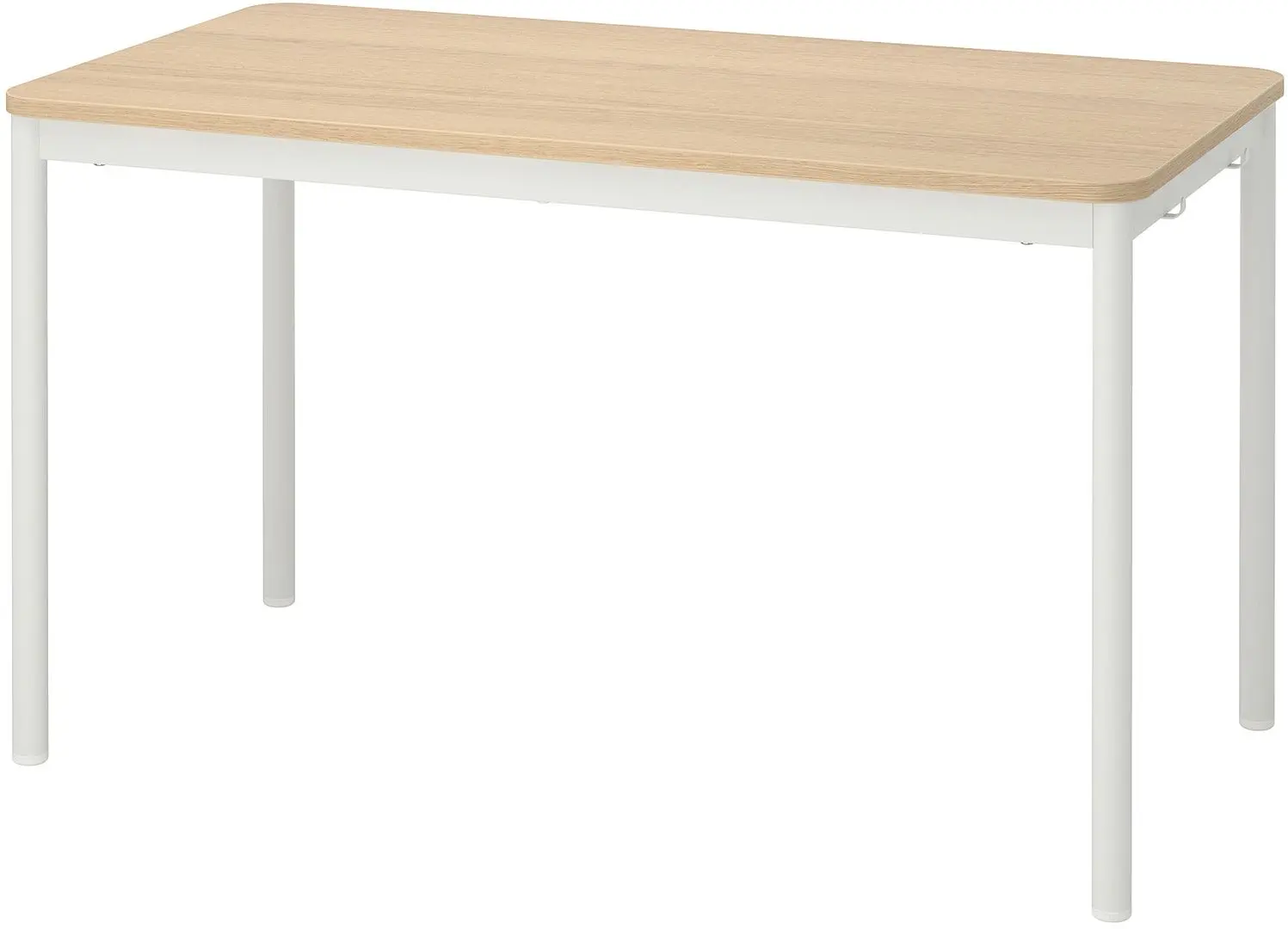 Стол Ikea Tommaryd 130x70см (Дубовый шпон/Белый) - 2