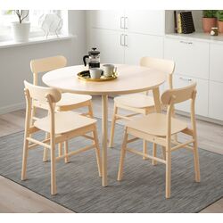 Masa Ikea Lisabo 105cm (Furnir frasin)