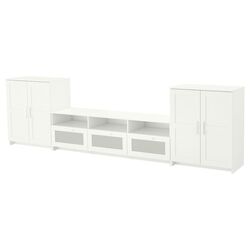 Гостиная Ikea Brimnes 336x41x95см (Белый) Thumb