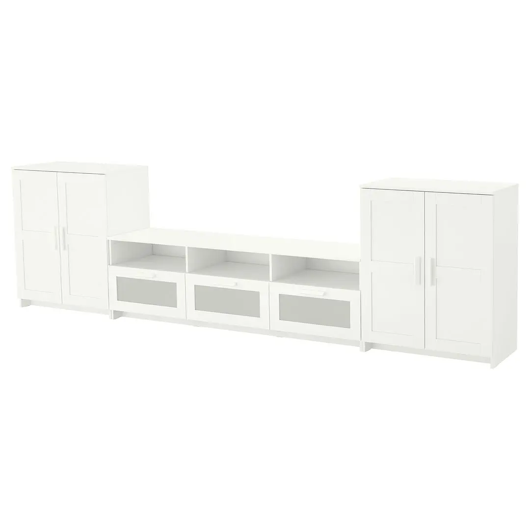 Гостиная Ikea Brimnes 336x41x95см (Белый)