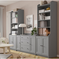 Living Ikea Hauga 279x46x199 (Gri)