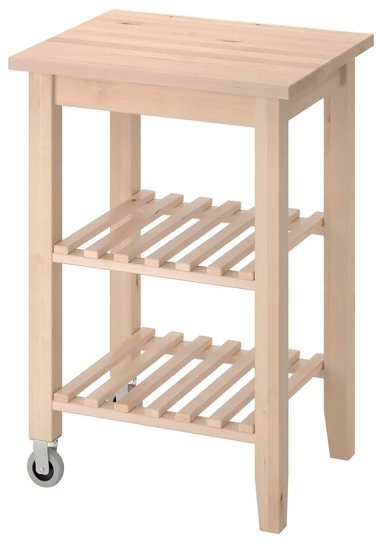 Masa de servit Ikea Bekvam 58x50cm (Mesteacan)