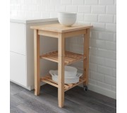 Masa de servit Ikea Bekvam 58x50cm (Mesteacan)