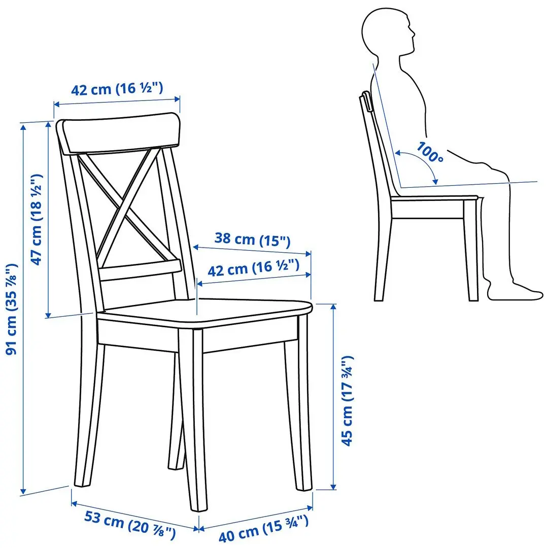 Set masa scaune Ikea Ingatorp/Ingolf 155/215cm 1+4 (Alb)