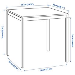 Masa Ikea Melltorp 75x75cm (Alb) Thumb