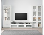 Living Ikea Brimnes cu sticla 320x41x190cm (Alb)