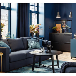 Masuta pentru reviste Ikea Kragsta 90cm (Negru) Thumb