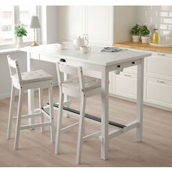 Masa Ikea Nordviken 140x80x105cm (Alb)