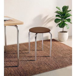Taburet DP Chico (Brown/Chrome)