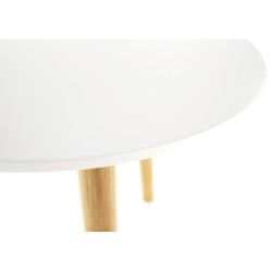 Masa pentru reviste Mobhaus Pamino (White/Natural) Thumb