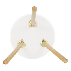 Masa pentru reviste Mobhaus Pamino (White/Natural) Thumb