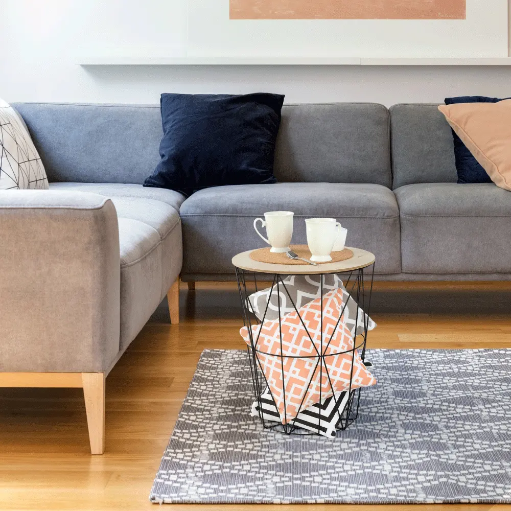 Masa pentru reviste Mobhaus Nancer (Natural/Black)