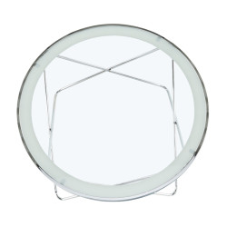 Masa pentru reviste Mobhaus Leonel (Chrome/Glass) Thumb