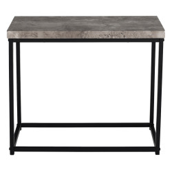 Masa de cafea Mobhaus Tender (Black/Concrete) Thumb