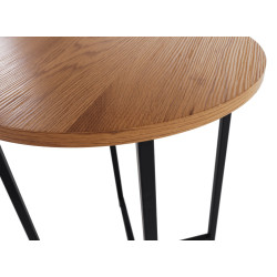 Masa pentru reviste Mobhaus Imsar (Oak/Black) Thumb