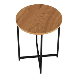 Masa pentru reviste Mobhaus Imsar (Oak/Black) Thumb