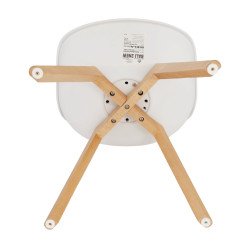 Scaun Mobhaus Bali 2 New (White/Beech) Thumb