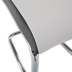 Scaun Mobhaus Neana (White/Black) Thumb