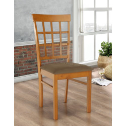 Стул Mobhaus Grid New (Cherry/Beige-Brown)
