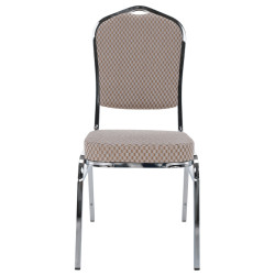 Стул Mobhaus Zina 3 New (Beige/Chrome) Thumb