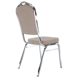 Стул Mobhaus Zina 3 New (Beige/Chrome) Thumb