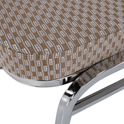 Стул Mobhaus Zina 3 New (Beige/Chrome) Thumb