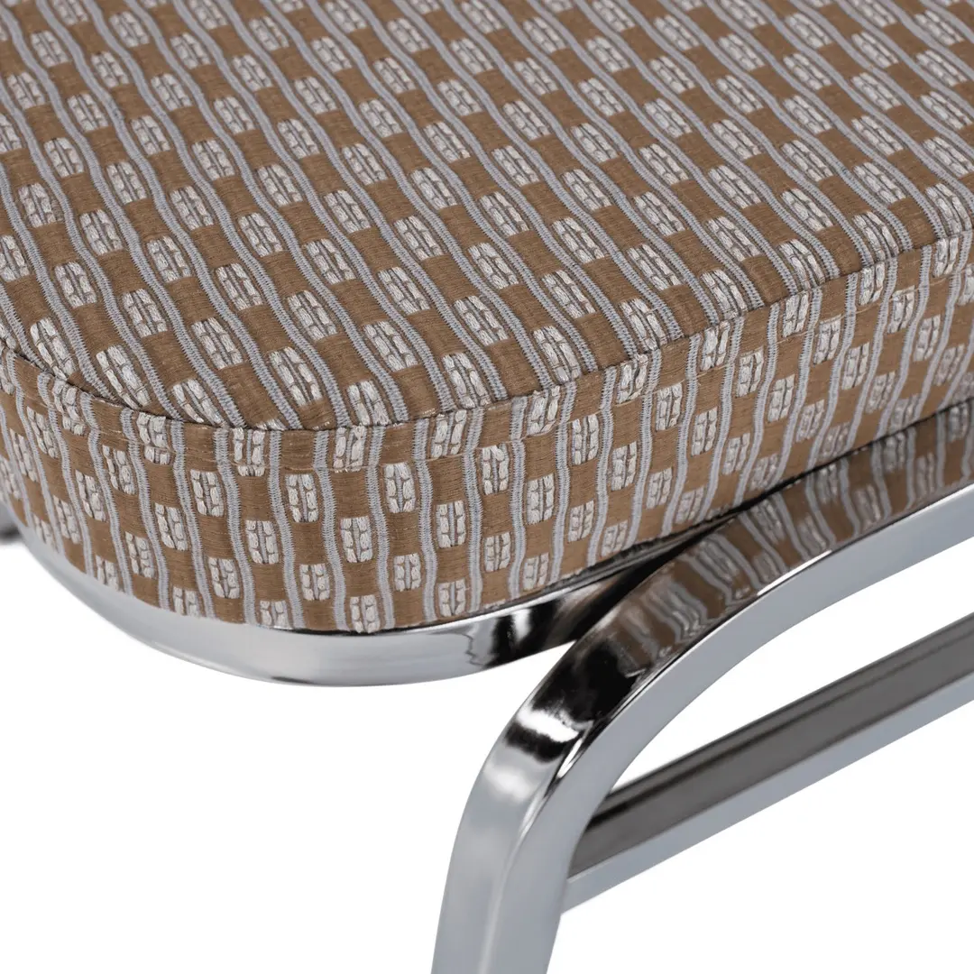 Стул Mobhaus Zina 3 New (Beige/Chrome)