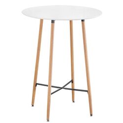 Masa de bar Tempo Kondela Imam (White/Oak) Thumb
