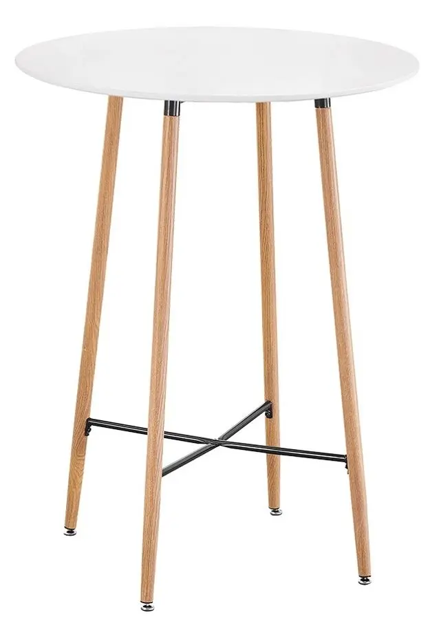 Masa de bar Tempo Kondela Imam (White/Oak)