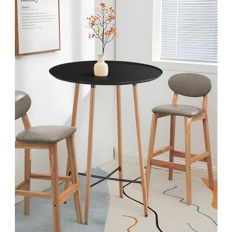 Masa de bar Mobhaus Imam (Black/Oak)
