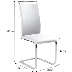 Scaun Mobhaus Barna New (White) Thumb