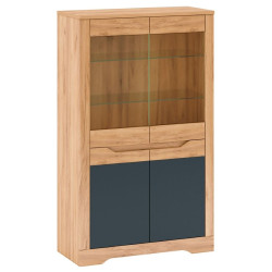 Vitrina Mobhaus Fidel С (Craft Oak Golden/Graphite Gray) Thumb