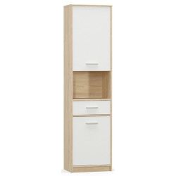 Penal Mobhaus Teyo 2D1S (White/Sonoma Oak) Thumb