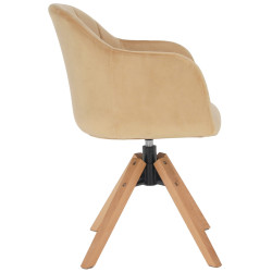 Стул Mobhaus Dalio (Beige/Beech) Thumb
