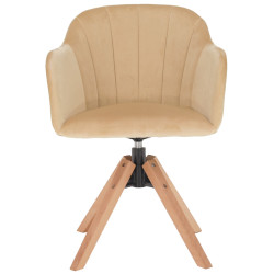 Стул Mobhaus Dalio (Beige/Beech) Thumb