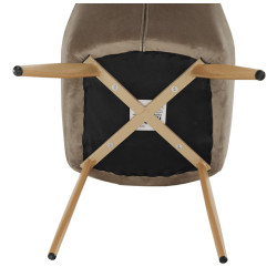 Стул Mobhaus Odovel (Gray-Brown) Thumb