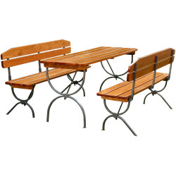 Комплект садовой мебели Mobilaiud Linz (Brown/Gray) Thumb