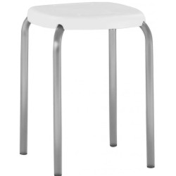 Табурет Nowy Styl Boom (White/Chrome) Thumb