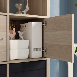 Стеллаж Ikea Kallax с 10 вставками 182x182 (Дуб) Thumb