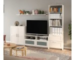 Living Ikea Brimnes/Bergshult 258x41x190cm (Alb)