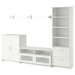 Living Ikea Brimnes/Bergshult 258x41x190cm (Alb) Thumb
