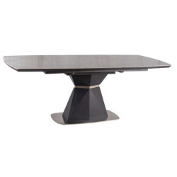 Masa plianta Signal Cortez Ceramic (Marble Gray Effect/Matte Anthracite) Thumb