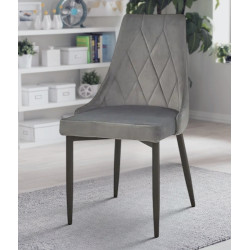 Scaun Signal Trix B Velvet (Black/Gray)