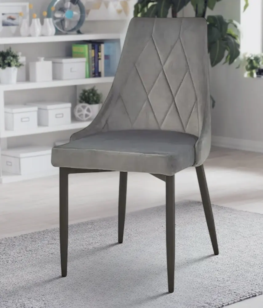 Scaun Signal Trix B Velvet (Black/Gray)