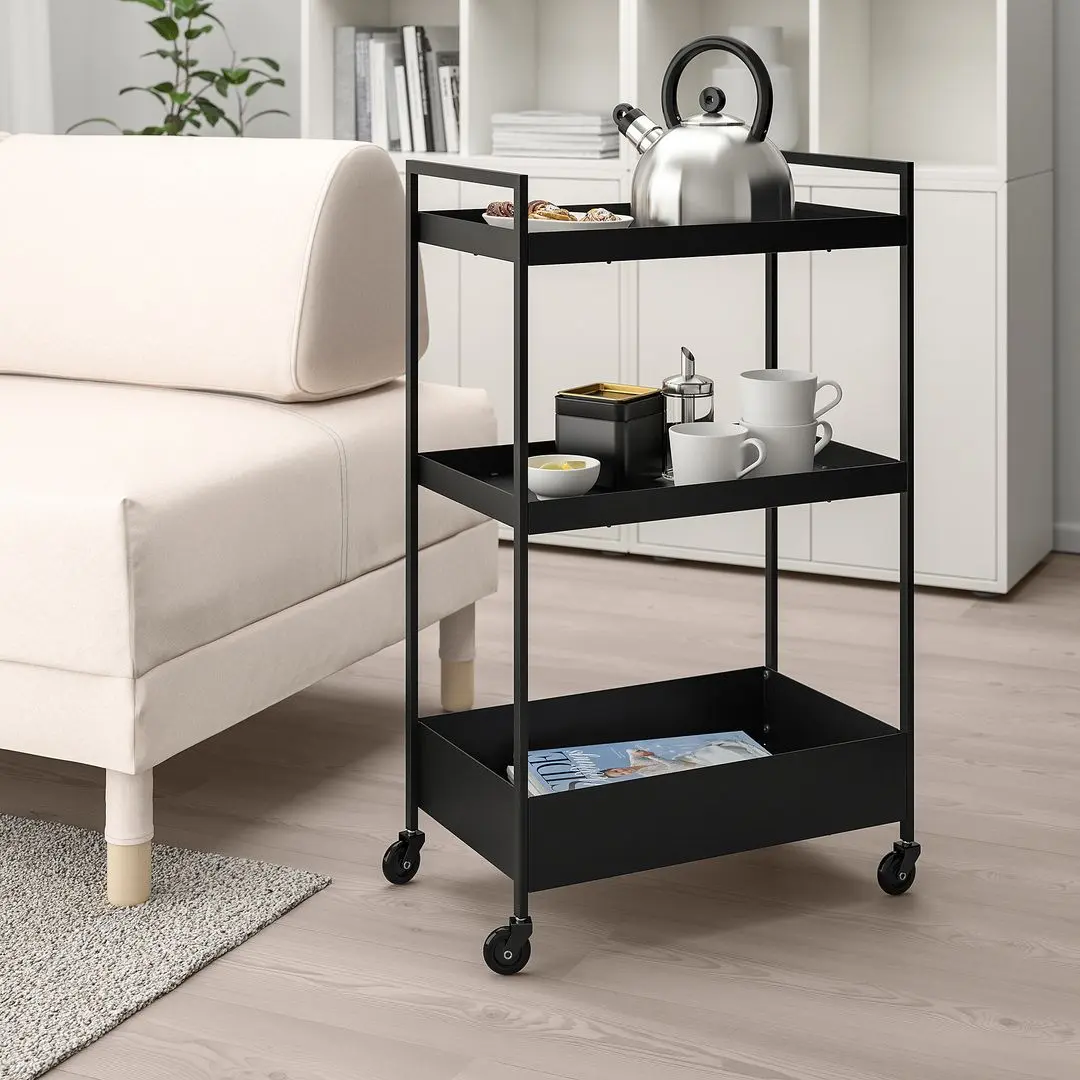 Masa de servit Ikea Nissafors 50.5x30x83cm (Negru)