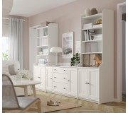 Living Ikea Hauga 279x46x199cm (Alb)