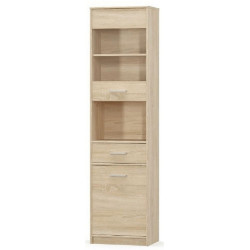 Penal-vitrina Mobhaus Teyo 1D1W1S (Sonoma Oak) Thumb